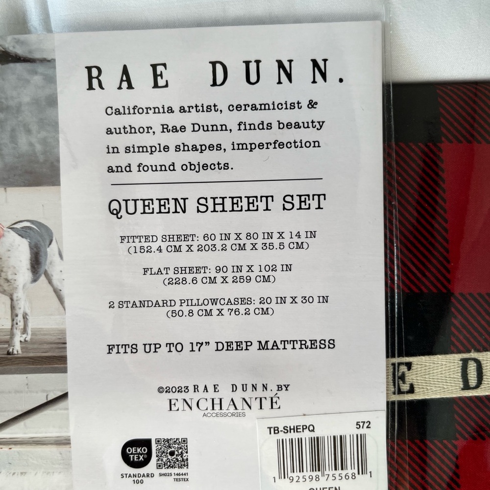 NEW! Rae Dunn Christmas Sheet Set - Picture 5 of 12